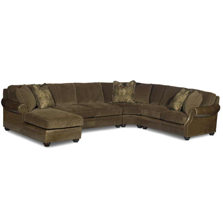 Bradington young store leather sectional